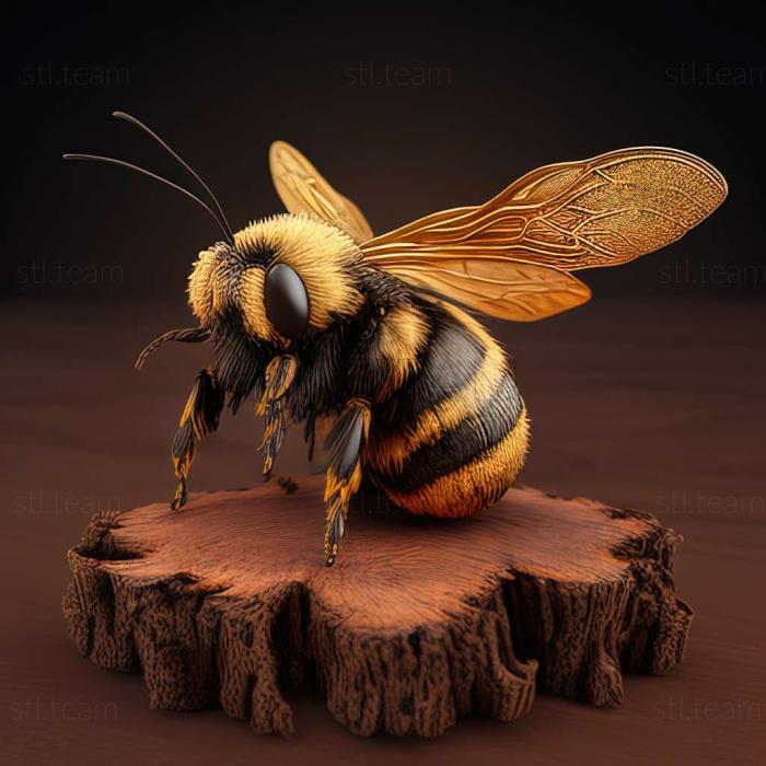 3D model Bombus jonellus (STL)